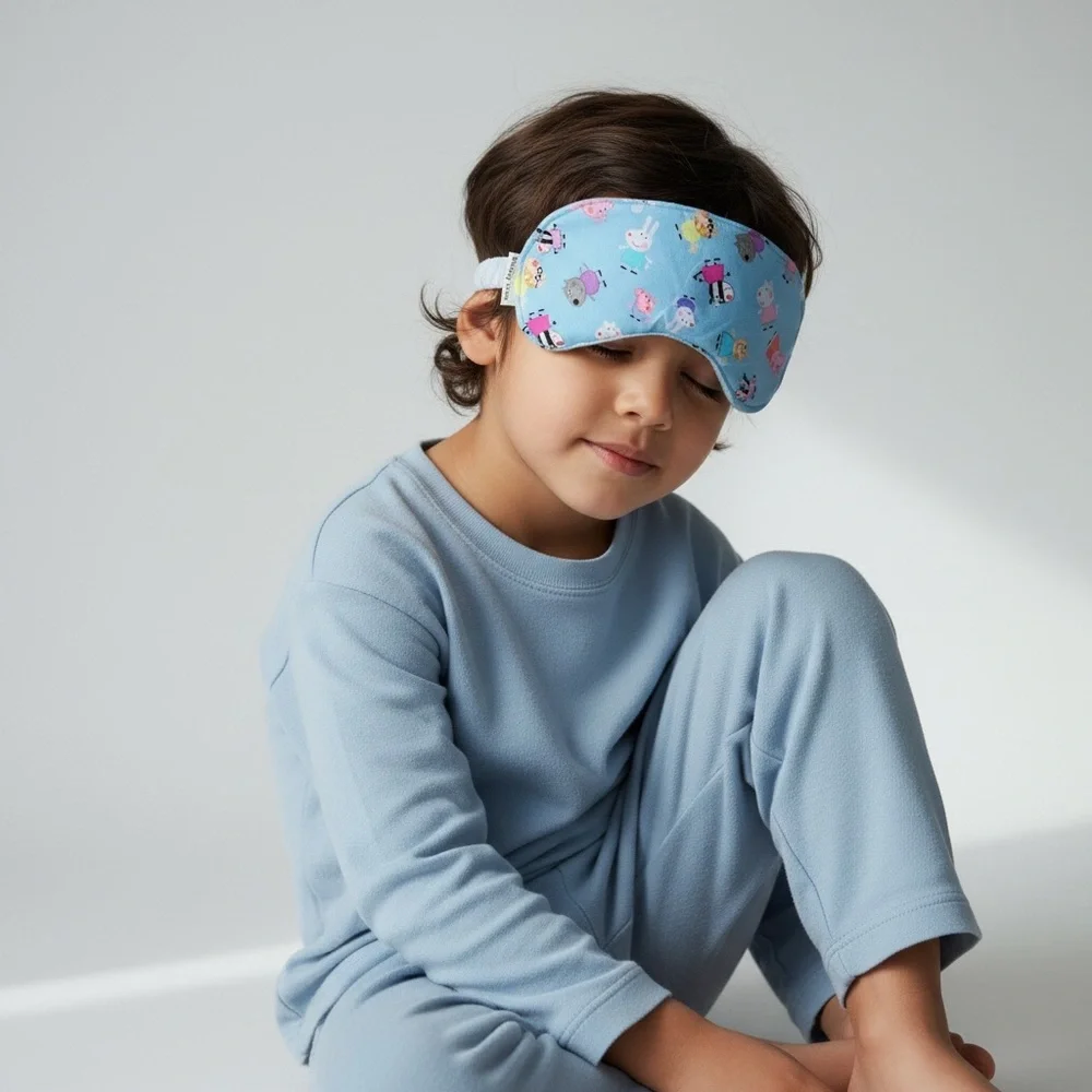 Cartoon Pig Sleep Mask for Kids